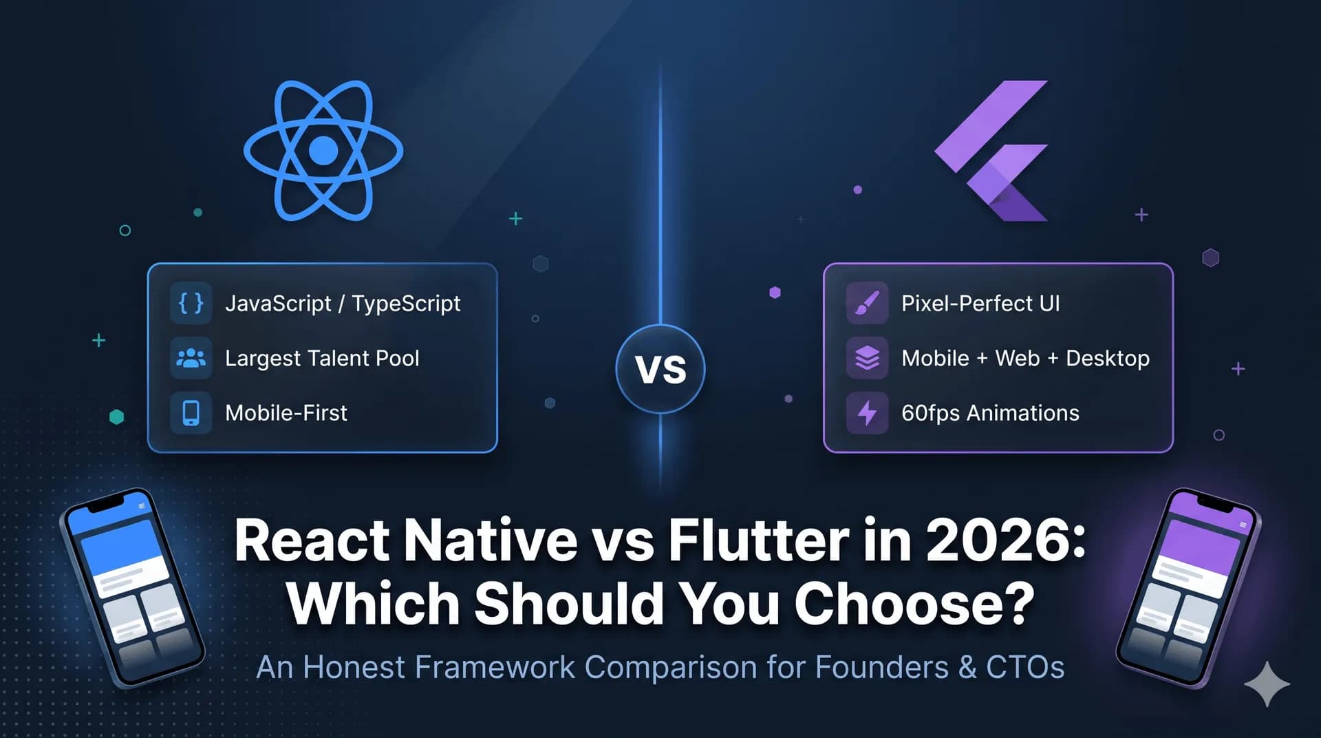 React Native vs Flutter in 2026: Which Should You Choose for Your App?
